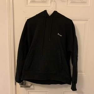 Études unisex warm Black Hoodie